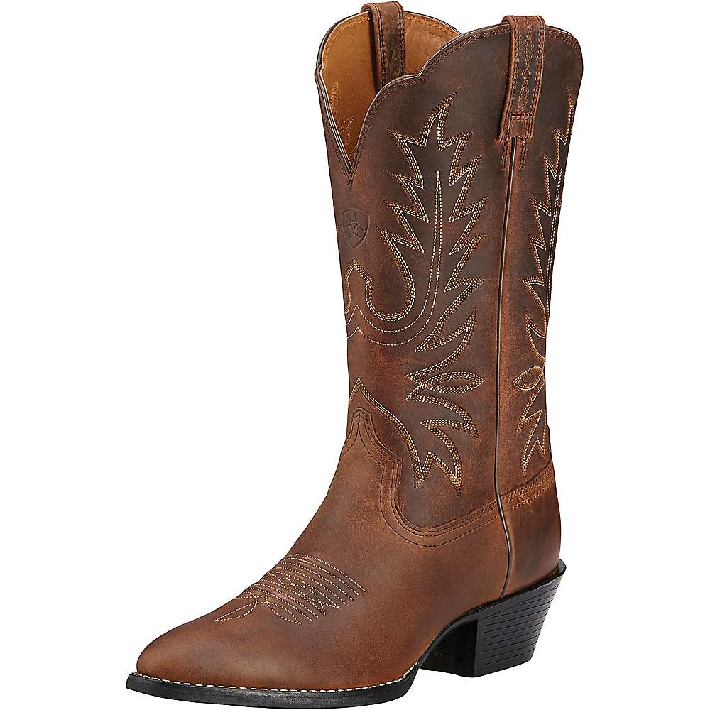 Ariat Women's Heritage Western R Toe Boot - 5.5 - Distressed Brown product image