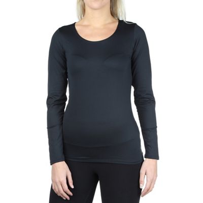 Snow Angel Women's Cybersilk Lightweight Classic Scoop Neck Top - Small - Black product image