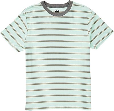 Billabong Men's Die Cut Stripe SS Crew - Small - Cool Mint product image