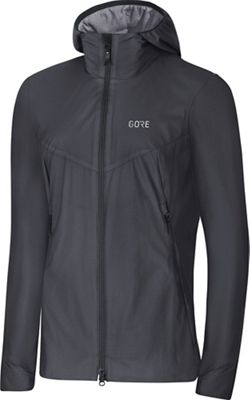 Gore Wear H5 Women's Gore Windstopper Insulated Hooded Jacket - Large - Terra Grey / Black product image