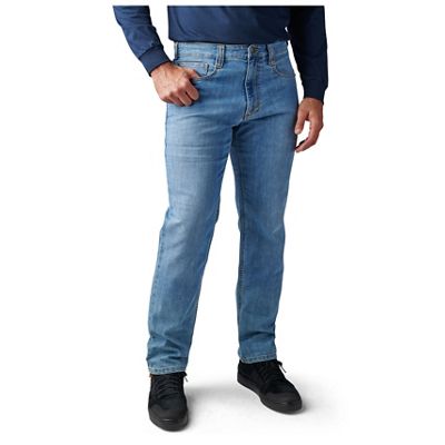 5.11 Men's Defender-Flex Straight Jean - 32x32 - Light Wash Indigo product image
