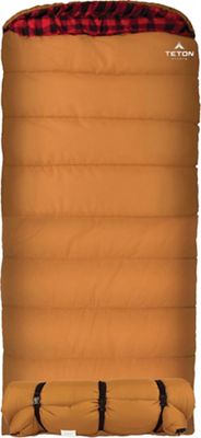 TETON Sports Deer Hunter 0F Sleeping Bag, Brown, Right Zip