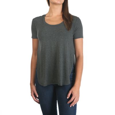 Moosejaw Women's Lakeside Crossover Tee - Medium - Heather Charcoal product image