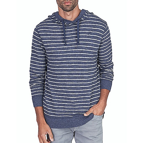 Faherty Striped Slub Cotton Hoodie