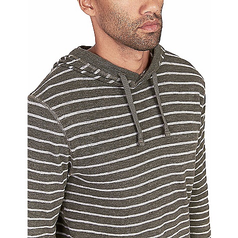Faherty Striped Slub Cotton Hoodie