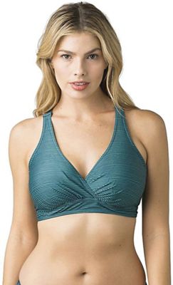 Prana Women's Kayana D-Cup Top - 32D/XS - Atlantic Wabi Stripe product image