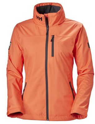 Helly Hansen Women's Crew Hooded Midlayer Jacket - Small - Fire Cracker product image