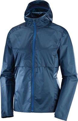 Salomon Women's Elevate Aero Full Zip Hoodie - Large - Poseidon product image