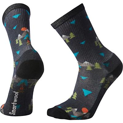 Smartwool Hike Light Under the Stars Print Crew Sock - Deep Navy