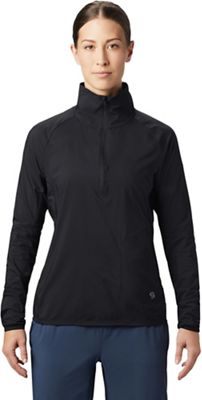 Mountain Hardwear Women's Kor Preshell Pullover - XL - Black product image