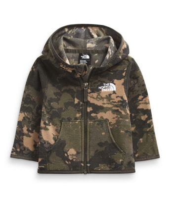 The North Face Infant Glacier Hoodie - 3M - New Taupe Green Tonal Cloud Camo Print product image