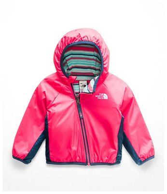The North Face Infant Reversible Breezeway Jacket - 0-3M - Atomic Pink product image