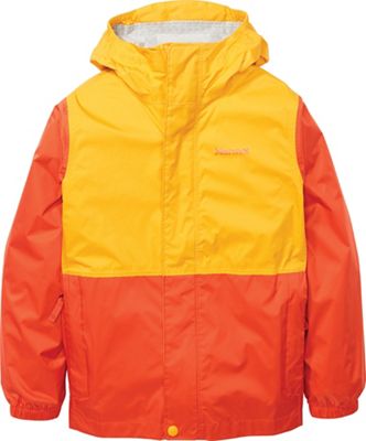 Marmot Kids' PreCip Eco Jacket - XL - Solar / Red Sun product image