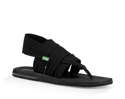 Sanuk Women's Yoga Sling 3 Sandal - 10 - Black product image