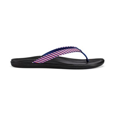 Olukai Women's Ho'opio Sandal - 10 - Red/Stripe product image