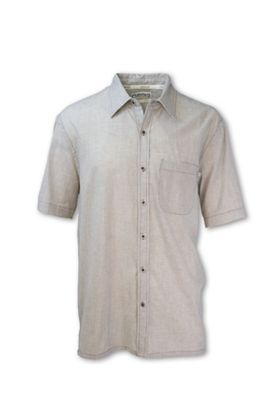 Purnell Men's Microcheck Madras Shirt - Small - Black/White product image