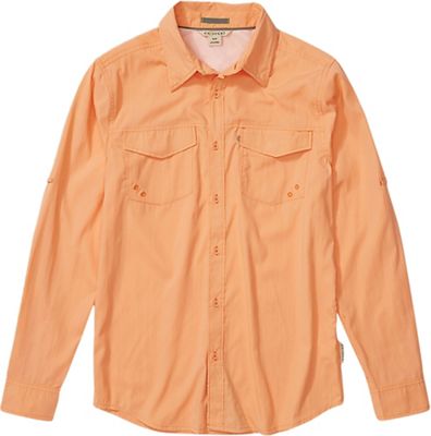 ExOfficio Men's Estacado LS Shirt - XL - Clementine product image