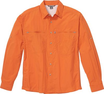 ExOfficio Men's Reef Runner LS Shirt - XL - Gold Flame product image