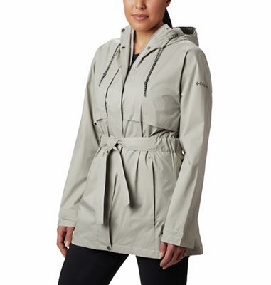 Columbia Women's Pardon My Trench Rain Jacket - Medium - Flint Grey product image