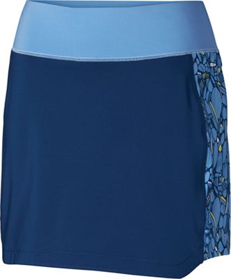 Columbia Women's Sandy Trail Skort - Small - Carbon Pebble Print / White Cap product image