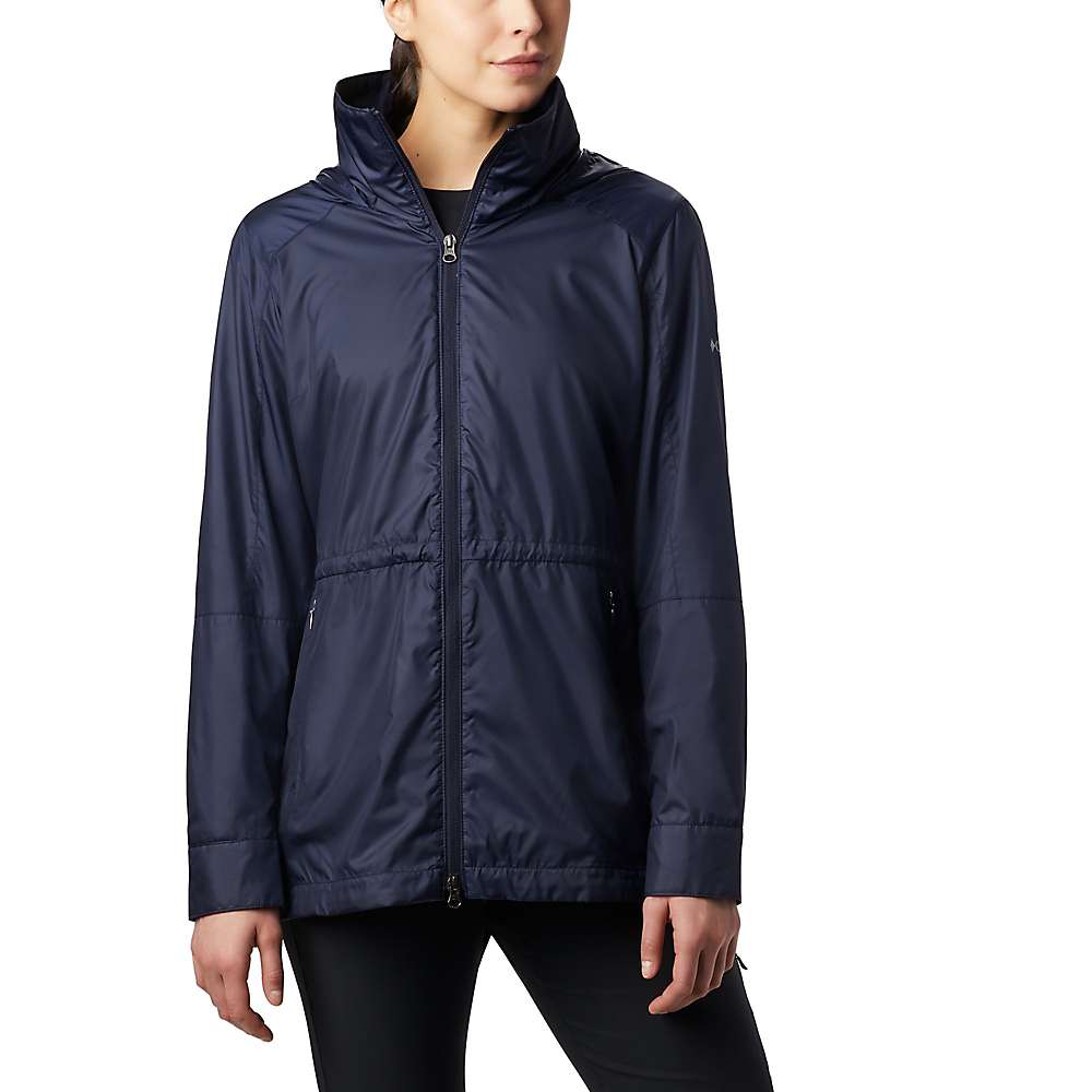 Columbia Women's Sustina Springs Long Lined Windbreaker Jacket - XS - Dark Nocturnal product image