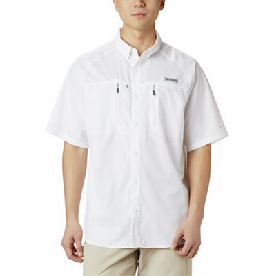 Columbia Men's Terminal Tackle SS Woven Shirt - Medium - White product image