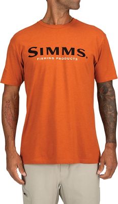 Simms  Men's Logo T-Shirt - XL - Adobe Heather product image