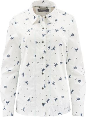 Simms Women's Isle Shirt LS - XS - Dragon Fly White product image