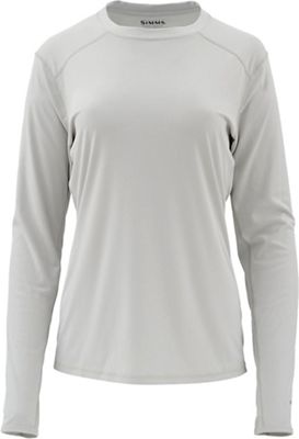 Simms Women's SolarFlex LS Crewneck - XL - Ash product image