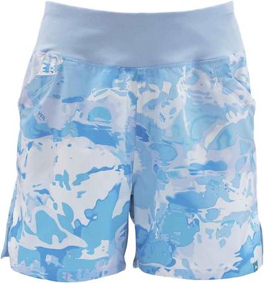 Simms Women's Taiya Short - Small - Cloud Camo Blue product image