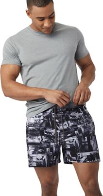 Tentree Men's Chitwan Short - XL - Nature Scan AOP B&W product image