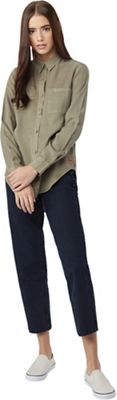 Tentree Women's Fernie LS Button Up Shirt - Medium - Vetiver Green product image