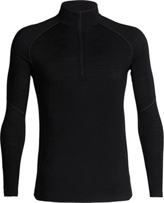 Icebreaker Men's 150 Zone LS Half Zip Top - Large - Black product image
