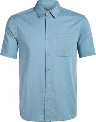 Icebreaker Mens Compass SS Shirt - XXL - Waterfall