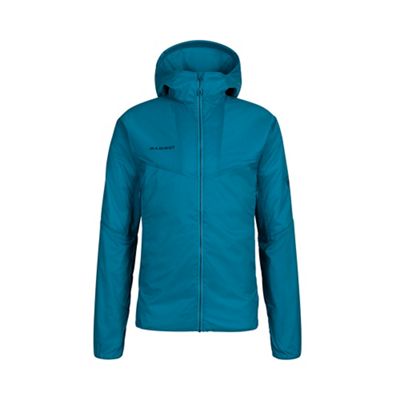 Mammut Men's Rime Light Insulation Flex Hooded Jacket - Medium - Sapphire product image