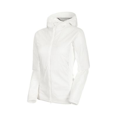 Mammut Women's Rime Light Insulation Flex Hooded Jacket - Small - Bright White product image