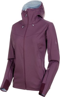 Mammut Women's Ultimate V SO Hooded Jacket - XL - Galaxy / Zen Melange product image