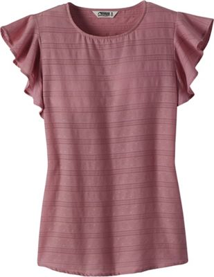 Mountain Khakis Women's Flutter SS Shirt - Medium - Rose product image