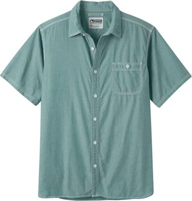 Mountain Khakis Men's Mountain Chambray SS Shirt - Small - Calypso product image