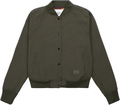 Herschel Supply Co Women's Varsity Jacket - Small - Dark Olive product image