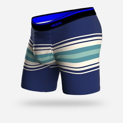 BN3TH Men's Classic Print Boxer Brief - Medium - Sunday Stripe Navy product image