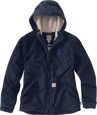 Carhartt Women's Flame Resistant Full Swing Quick Duck Jacket - Large Regular - Dark Navy product image