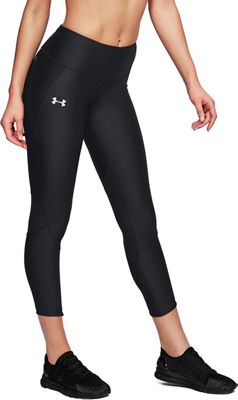 Under Armour Women's Armour Fly Fast Crop Pant - XS - Black / Black / Reflective product image