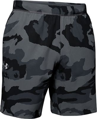 Under Armour Women's UA Fusion Print Short - Small - Pitch Gray /  / Black product image
