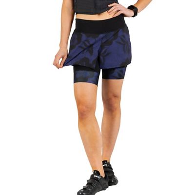Shebeest Women's Fender Skirt - Small - Zinnia Navy / Black product image