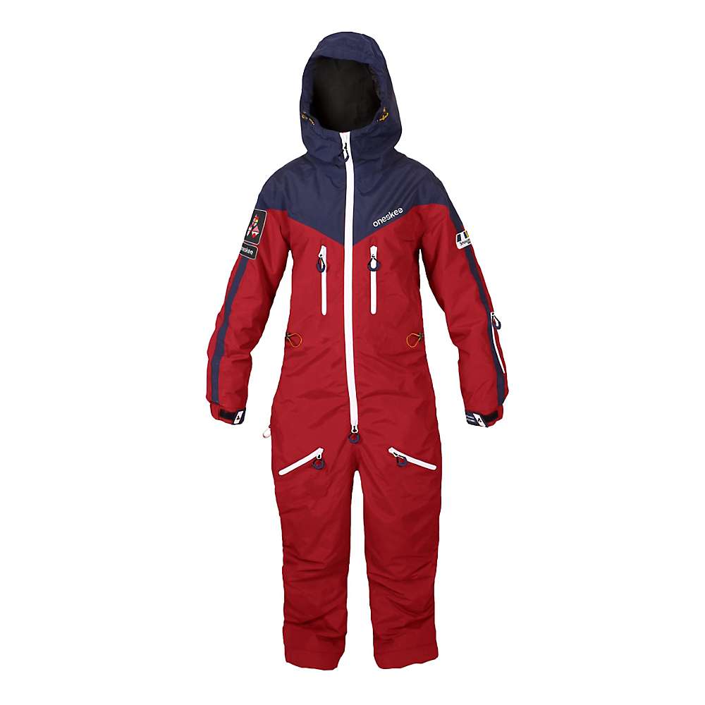 Oneskee Women's Mark IV Ski Suit -  MK4-WOM-RED-W3