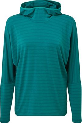 Mountain Equipment Women's Groundup Hoody - 14 - Tasman Blue Stripe product image