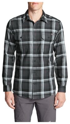Eddie Bauer Travex Men's Expedition Flannel Shirt - Small - Black product image