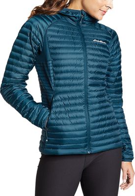 Eddie Bauer First Ascent Womens Microtherm 2.0 Stormdown  Hooded Jack - XS