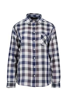United By Blue Women's North Point LS Plaid Button Down Shirt - Small - Navy product image
